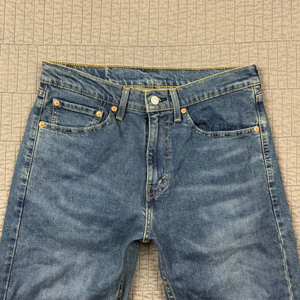 Levis 505 Jeans Men's 31x30 Blue Regular Straight Faded Medium Wash Denim‎ Y2K